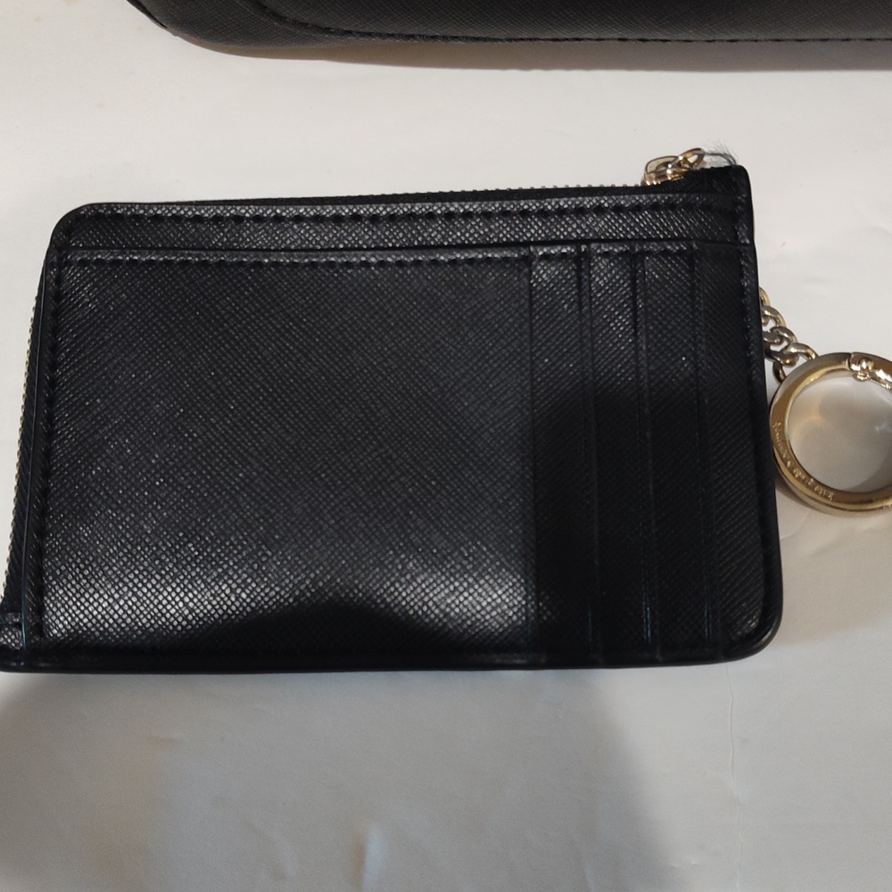 Kate Spade Black Tote with Gold Accents - Picture 15 of 16